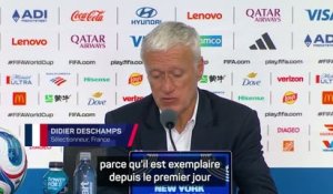 Bleus - Deschamps : "Le geste de Mbappé m'a beaucoup touché"