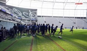 Le XV de France prend ses marques au One Stadium de Christchurch - Rugby - Championnat des nations