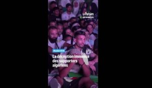 Les supporters algériens dépités : « Les joueurs n'ont pas fourni l'effort nécessaire »