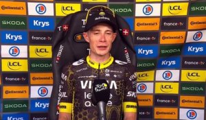 Tour de France 2026 - Jonas Vingegaard : "Après deux années difficiles, ça fait du bien de retrouver ce maillot jaune"