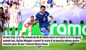 Kylian Mbappé inscrit son 19e but en Coupe du monde et revient à une longueur de Lionel Messi - Foot - Coupe du monde 2026