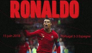 Portugal - Retour sur le triplé historique de Cristiano Ronaldo contre l’Espagne en 2018