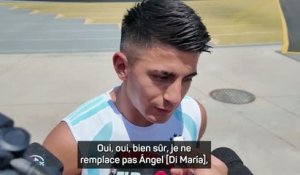 Argentine - Almada : “Je ne remplace pas Ángel Di María”