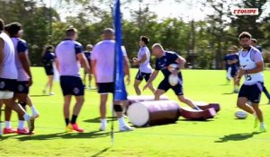 Laurent Sempéré, co-entraîneur des avants des Bleus avant d'affronter l'Australie : « Notre ambition, c'est de gagner ce genre de match » - Rugby - Championnat des nations