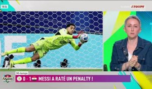 Face à l'Égypte, Lionel Messi a manqué son quatrième penalty en Coupe du monde, un record, et son deuxième dans l'édition 2026, autre record - Coupe du monde 2026 - Foot