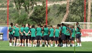 Monaco - Filipe Luis dirige sa première séance d’entraînement
