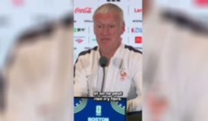 Bleus - Deschamps : "L'adversaire c'est le Maroc, pas l'arbitre"