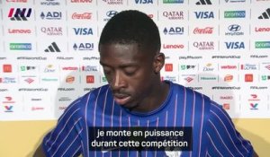 Bleus - Dembélé, buteur contre le Maroc : "Je monte en puissance"