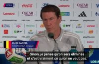 Belgique - Garcia : "Tout le monde nous voit déjà éliminés, mais on croit en nous"