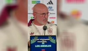 Espagne - De La Fuente s'enflamme pour "l'infatigable" Messi !