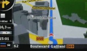Demo du GPS Clarion MAP680