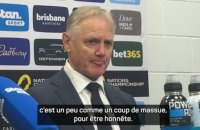 Australie - Schmidt : “Comme un coup de massue”