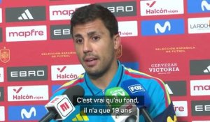 Espagne - Rodri : “Yamal a des progrès à faire pour comprendre le déroulement d’un match”