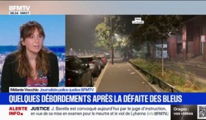 Après la défaite des Bleus au Mondial, la préfecture note quelques incidents à la marge, mais pas de débordement majeur