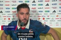 Bleus - Cherki : “On n’a pas perdu contre l’arbitre, contre l’Espagne, on a perdu contre nous-mêmes”