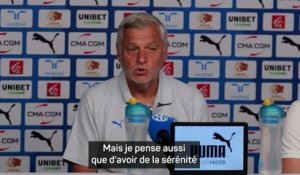 Marseille - Genesio : "Ceux qui pensent que je vais être tout le temps calme se trompent"