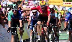 Soren Waerenskjold remporte un sprint haché au terme de l'étape la plus rapide de l'histoire - Cyclisme - Tour de France