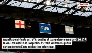 Avant la demi-finale de la Coupe du monde, la vice-présidente de l'Argentine qualifie les Anglais de « pirates usurpateurs » - Coupe du monde 2026