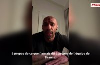 « Beaucoup de gens inventent des histoires » : Thierry Henry dénonce de fausses déclarations qu'on lui a prêtées sur les réseaux sociaux après la demi-finale entre la France et l'Esp - Foot - Coupe du monde