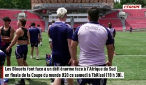 Les Bleuets préparent la finale du Mondial U20 face aux Baby Boks - Rugby - Coupe du monde U20