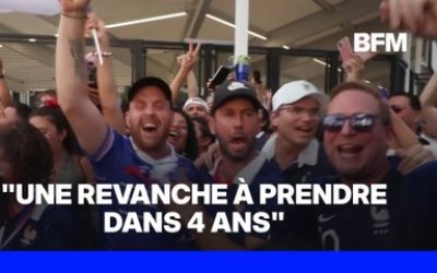 Mondial: malgré la défaite des Bleus en petite finale face à l'Angleterre, les supporters saluent le parcours de l'équipe de France et de Didier Deschamps