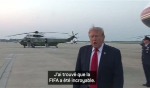CdM 2026 - Trump se targue d’avoir accueilli "l'un des plus grands événements jamais organisés”