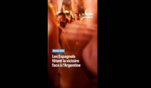 L'Espagne exulte après sa victoire face à l'Argentine