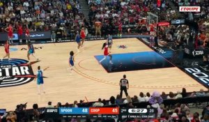 Le dunk historique de Dominique Malonga au All Star Game féminin - Basket - WNBA