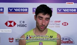 Toma Junior Popov, après son parcours à l'Open de Chine : « Les autres ont un peu plus peur de moi » - Badminton