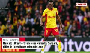 Brentford fonce sur Mamadou Sangaré, pilier de l'excellente saison de Lens - Foot - Transferts
