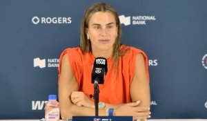 Toronto 2026 - Aryna Sabalenka : "On devrait présenter cette statistique aux joueuses"