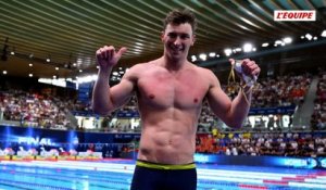 Maxime Grousset se contente de la médaille d'argent sur le 100 m papillon - Natation - Championnats d'Europe