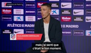 Atlético - Grimaldo veut gagner des titres et être le meilleur latéral de Liga