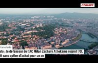 Mercato : le défenseur de l'AC Milan Zachary Athekame rejoint l'OL en prêt sans option d'achat pour un an - Foot - Transferts