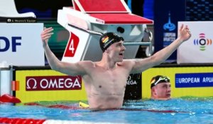 L'exploit des Championnats d'Europe : l'Allemand Johannes Liebmann pulvérise le record du monde du 1 500 m nage libre de près de 4 secondes - Natation - Championnats d'Europe