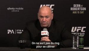 UFC 330 - Dana White : "S'il avait eu ne serait-ce qu'une once d'instinct de tueur..."