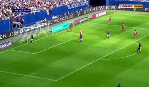 Le but de Kylian Mbappé face à Schalke 04 - Foot - Amical