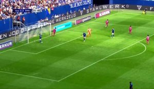 Le but de Kylian Mbappé face à Schalke 04 - Foot - Amical