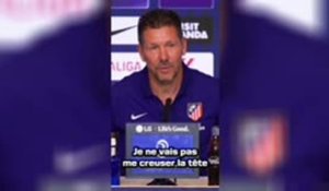 Atlético de Madrid - Simeone : “Il n’y aura pas de nouveau Griezmann”