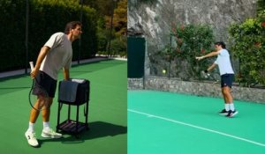 ATP 2026 - Roger Federer de nouveau raquette en main avant son retour à l'US Open