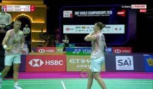Delphine Delrue et Thom Gicquel se qualifie pour la suite - Badminton - Championnats du monde