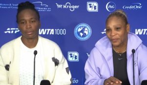Cincinnati 2026 - Serena et Venus Williams ont rejoué ensemble : "C'était vraiment cool"