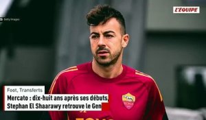 Mercato : dix-huit ans après ses débuts, Stephan El Shaarawy retrouve le Genoa - Foot - Transferts
