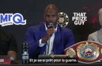 Poids lourds - Dubois : "Je serai prêt pour la guerre"