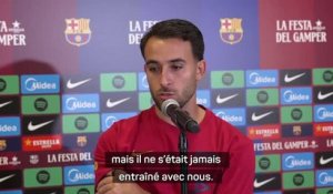 Barcelone - García : “Abdelkarim ? S’il continue de travailler comme ça…”