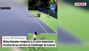 Moïse Kouame remporte la 2e plus importante victoire de sa carrière au Challenger de Cancun - Tennis - ATP Challenger