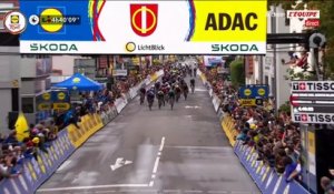 Alessio Magagnotti domine Paul Magnier lors de la deuxième étape - Cyclisme - Tour d'Allemagne