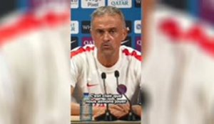 PSG - Luis Enrique : "Ce n'est pas possible de jouer deux fois à l'extérieur"