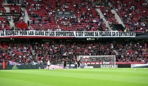 Les supporters de Rennes taclent le PSG avec une banderole : « Le respect pour les clubs et les supporters, c'est comme sa pelouse, ça s'entretient » - Foot - Ligue 1