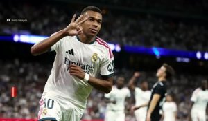 Auteur d'un triplé contre la Real Sociedad, Kylian Mbappé guide le Real Madrid vers son deuxième succès en Liga - Foot - Liga - Real Madrid